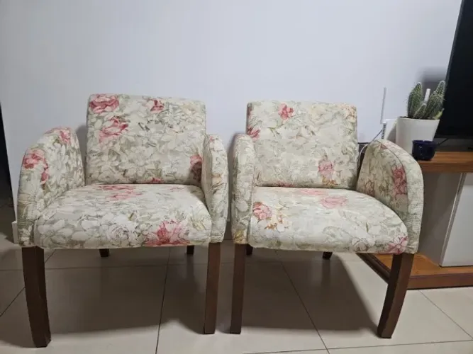 Cadeiras de tecido