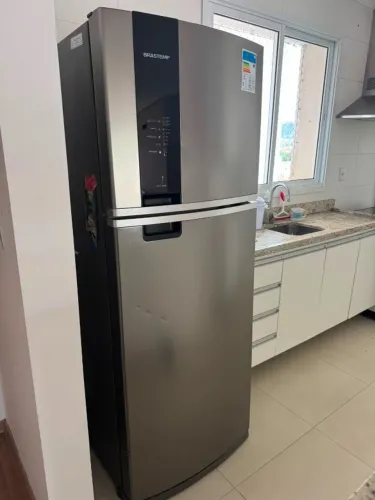 Vendo Geladeria Brastemp Frost Free Duplex Prata 463L