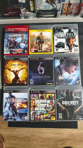 Jogos ps3 preços variados 