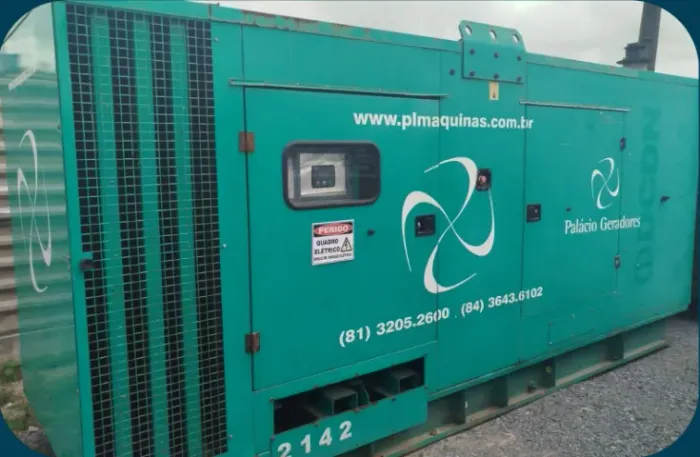 Gerador 500KVA Silenciado - 2142