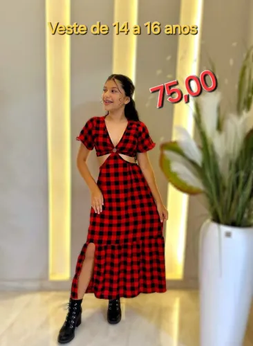 Vestido xadrez