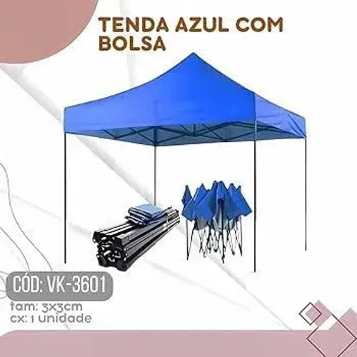 Tenda sanfonada 3x3