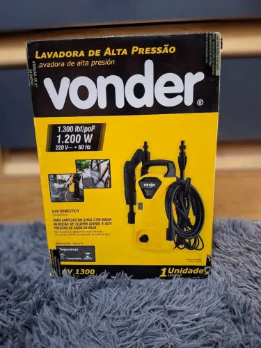 Lavadora De Alta Pressão Lav1300 Libras Vonder 1.300lbf