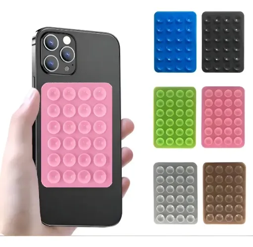 Suporte Celular Ventosa Silicone Adesivo Espelho Anti Queda