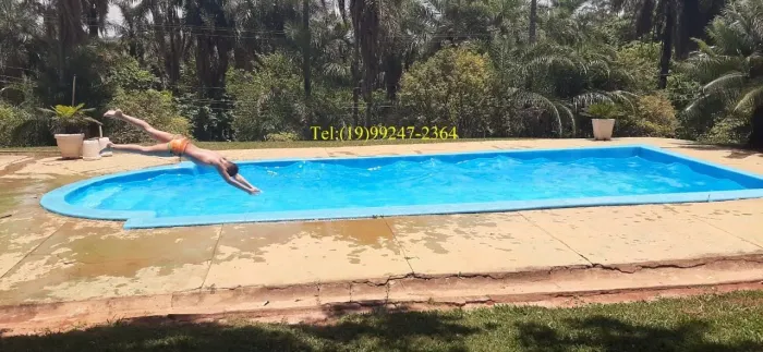 Chácara para alugar finais de semana. Entre Americana e Limeira. Valor é o pacote de 2 dia