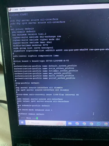 Huawei CloudEngine S5735-L24P4XE-A-V2 24x Gigabit PoE+ | 4x 10G SFP+ Testado