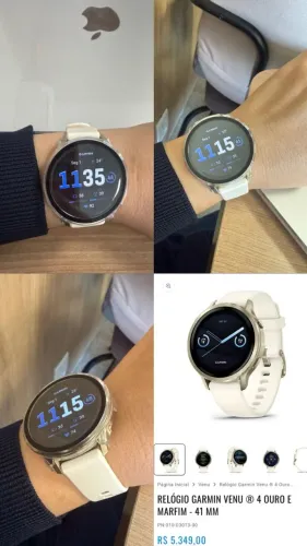Vendo relógio Garmin vennu 4