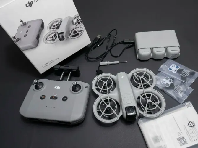PRA VENDER RÁPIDO! DJI Neo - Combo completo | 3 baterias + RC3 | Pouquíssimo uso