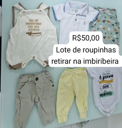 Roupas de bebe menino