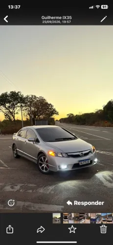 Honda Civic Sedan LXS 1.8/1.8 Flex 16V Mec. 4P 2008