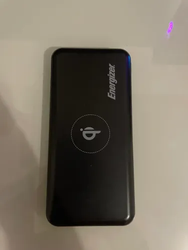 Banco De Potência Energizer Qe10011pq Wireless 10.000 Mah
