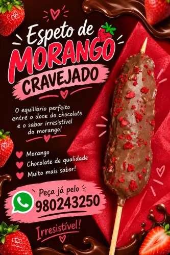 Espeto de morango