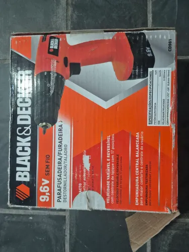 Parafusadeira black Decker