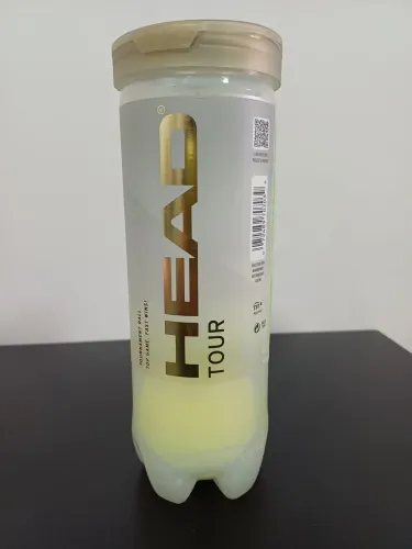Tubo Bola De Tênis Head Tour Premium Oficial (3 Unidades) Novo