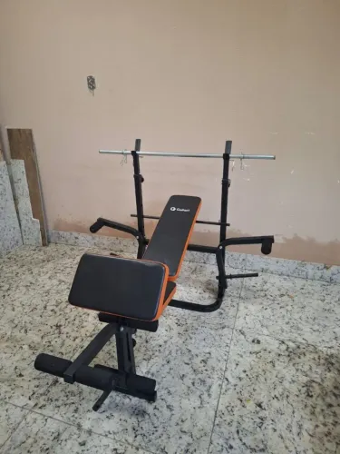 Estação De Musculação E Banco Supino Gallant Gbs1h03a-pt