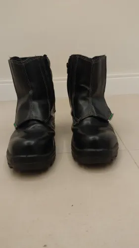 Coturno / bota de couro Airsoft ou Moto n°38 (segurança, proteção, EPI)