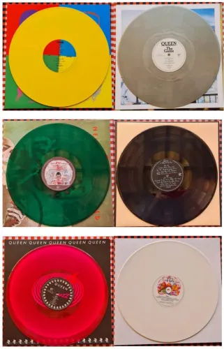 LP Queen 10 Vinil colorido 180g