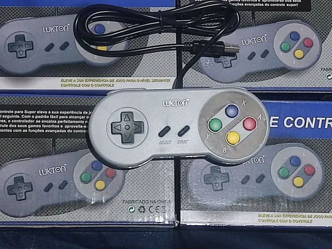Controle p/ PC modelo SNES Novo 