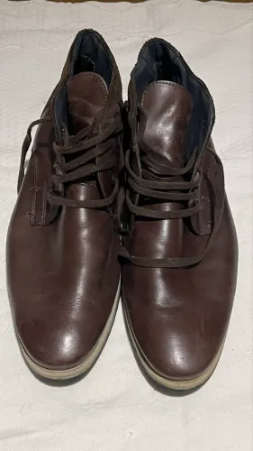 Sapato masculino Di Pollini 42 couro marrom