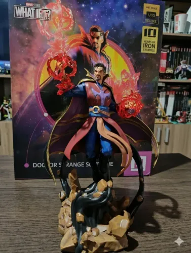 Estátua Doctor Strange Supreme - What If.. - Art Scale 1/10