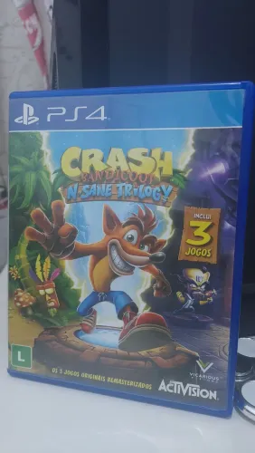 JOGO PS4 - CRASH BANDICOOT N'SANE TRILOGY
