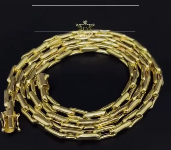 Colar Corrente Cardano em Ouro 18k 750