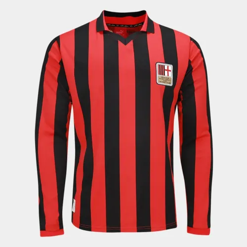 Camisa Milan Aniversário 125 Anos Manga Longa