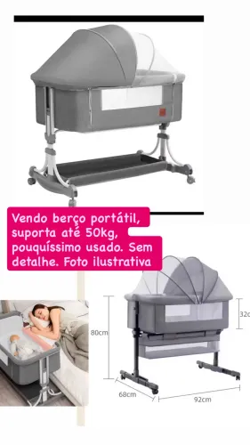 Vendo berço portátil 