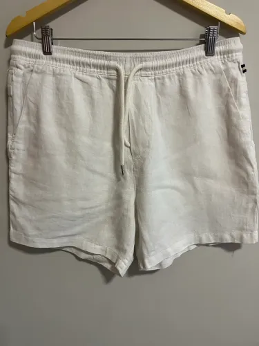 Short linho casual plus reserva