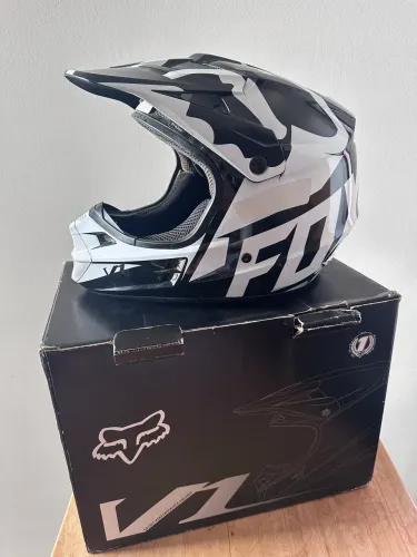 Capacete FOX V1 RACE BLACK