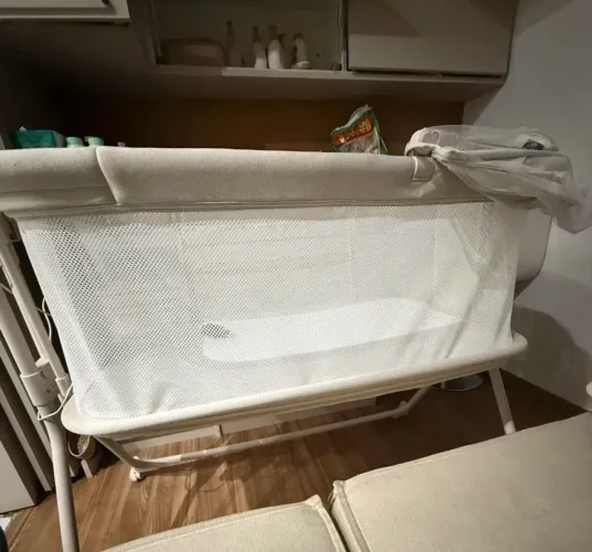 Berço portátil balanço automático