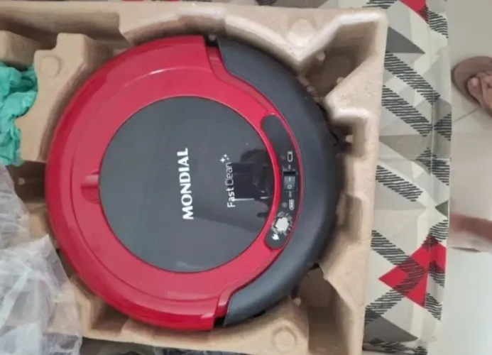 Aspirador robô fast clean mondial