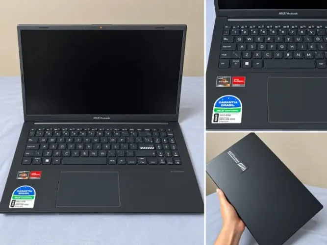 Notebook Asus Vivobook SEMINOVO - Ryzen 5 7520u 16gb ram