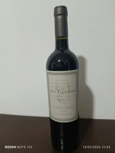 Vinho argentino dv catena