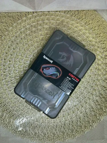 Mouse Gamer Redragon M607 com Fio - Precisão e Performance para Gamers