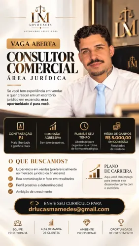 Representante Comercial | LM Advocacia