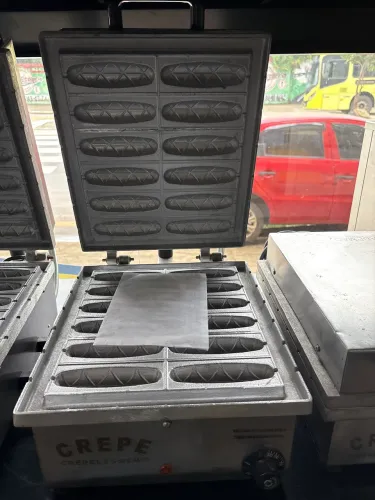 Máquina de Crepe 12 cavidades