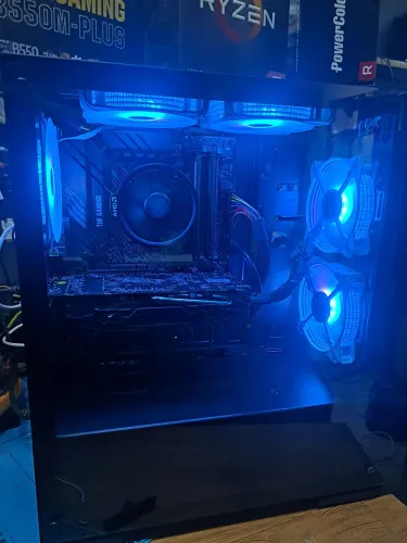 Cpu gamer ryzen 5 5600 16gb nvme245 placa de video 8gb