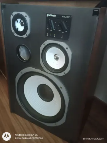 Caixas som gradiente master 100 ( não envio)