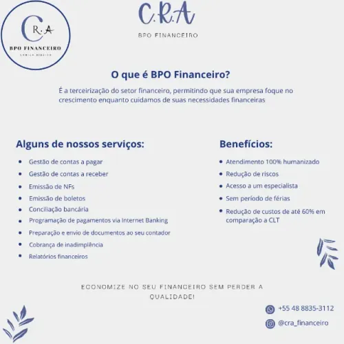 Terceirização Financeiro - Assistente Financeiro