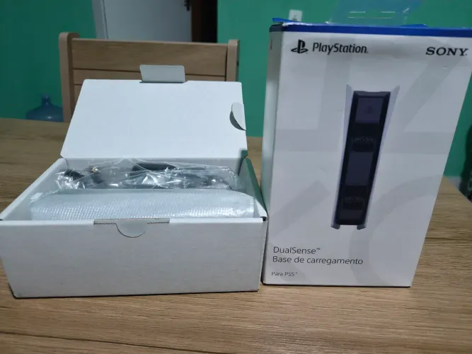Base de carregamento, Fone Headset e Controle