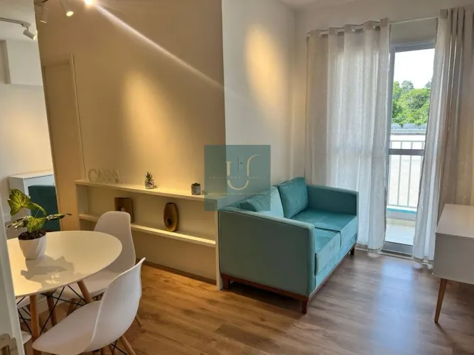 Apartamento, 02 quartos, Botujuru, Semi-mobiliado.
