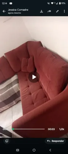Sofá formato L