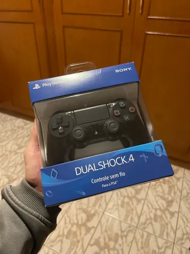 Controle PS4 Original + Suporte de celular