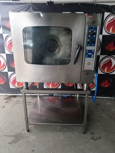 Forno combinado industrial analógico trifásico 220 volts marca Engefood modelo MX56E_S