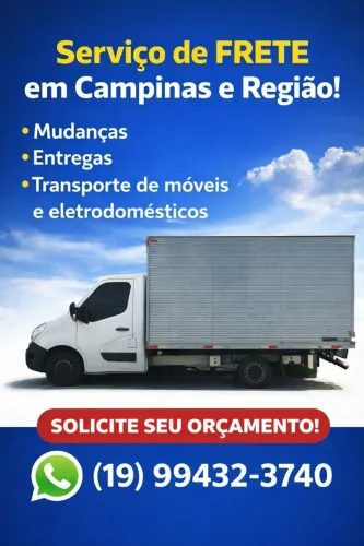 Mudanças e fretes Campinas/região