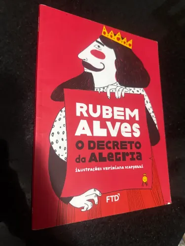 Livro Rubem Alves : o decreto da alegria