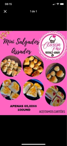 CENTO DE SALGADOS ASSADOS!?
