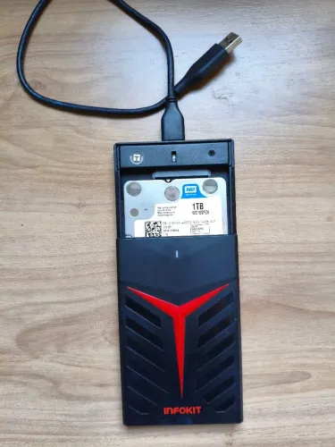 HD EXTERNO 1TB WD<br>Funcionando perfeitament