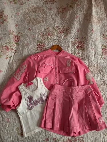 Conjunto infantil Barbie - Piruchinhos